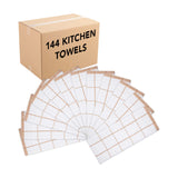 Hospeco® Cooks Linen Kitchen Towel 15x25 Tan, 12/Pack (HOSKT-TAN) Pack of 12