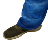 Safety Zone® PolyLite® Coveralls w/ Zip Front, Open Wrists & Ankles, Navy Blue, 25/Case, 5XL (SZNM1100B-5X) Case of 25