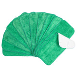 Hospeco® Microfiber Flat Wet Mop, 13", Green, 120/Case (HOSM830013G-CS) Case of 120