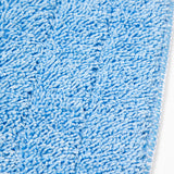 Hospeco® Microfiber Flat Wet Mop Pads Economy 18" Blue, 120/Case (HOSM830018B-F-CS) Case of 120