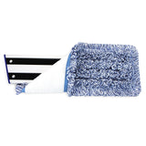 Hospeco® Wet & Dry Microfiber Mop Pad Looped 18" Blue, 120/Case (M860018B-CS) Case of 120