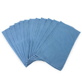 Hospeco® Microfiber Cloth Suede 200 GSM Blue 16x16, 12/Pack (HOSMFCSU2001616BL) Pack of 12
