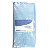 Hospeco® Microfiber Cloth Waffle 335 GSM Blue 16x16, 12/Pack (HOSMFCWA3351616BL) Pack of 12