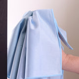 Hospeco® Microfiber Cloth Glass 270 GSM Blue 16x16, 12/Pack (HOSMFCGL2701616BL) Pack of 12