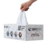 Hospeco® SmartRags XL Microfiber 35 Gram 16x16 White, Case of 400 (HOSM931W) Case of 400