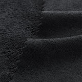 Hospeco® Smart Rags Microfiber Cloths 12x12 Black, Case of 400 (HOSM950BLK) Case of 400