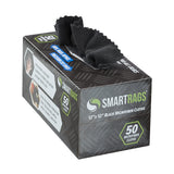 Hospeco® Smart Rags Microfiber Cloths 12x12 Black, Case of 400 (HOSM950BLK) Case of 400