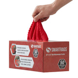 Hospeco® Smart Rags Microfiber Cloths 12x12 Red, Case of 400 (HOSM950R) Case of 400
