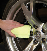 Hospeco® Smart Rags Microfiber Cloths 12x12 Yellow, Case of 400 (HOSM950Y) Case of 400