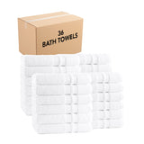 Hospeco® Magellan Bath Towel 27x50 White, 12/Pack (HOSMAG2750-14) Pack of 12