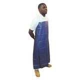Safety Zone® ProGuard® PVC Aprons w/ String Ties, Blue, 36"x50", 20 Mil, 36/Case (SZNMB-20-50) Case of 36