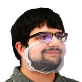 Safety Zone® Polyester Mesh Beard Net White, Case of 1000 (SZNMCBC-1000W) Case of 1000