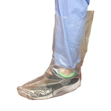 Safety Zone® ProGuard® Polyethylene Boot Cover w/ Tie Top, 6 Mil, Clear, 50/Box, 5 Boxes/Case, 2XL (SZNMCPB-6-2X-125) Case of 125 Pairs