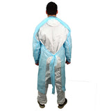 Safety Zone® ProGuard® CPE Isolation Gowns, Long Sleeves, Thumb Loops, 1.75 Mil, Blue, 25/Bag, 4 Bags/Case, 45" Long (SZNMCPE-45B) Case of 100