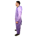 Safety Zone® ProGuard® CPE Isolation Gowns, Long Sleeves, Elastic Wrists, 1.75 Mil, Purple, 50/Bag, 2 Bags/Case, 60" Long (SZNMCPE-60P) Case of 100