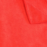 Hospeco® Microfiber Cloth 16x16 300 GSM Half-Fold Red, Pack of 12 (HOSMFC3001616RD) Pack of 12