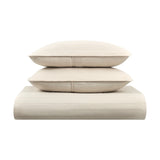 Arkwright Home® Host & Home Brushed Microfiber Quilt Set, Queen, Taupe, 4/Case (MFQT-FQSET-TP) Case of 4