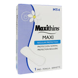 Hospeco® Maxi Thin Sanitary Napkins for Vending Machine50, Case of 250 (MT-4) Case of 250