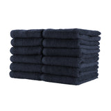 Hospeco® Cotton Jr. Salon Towel 16x27 Navy, 12/Pack (HOSBBJ-1627-2-5NVY) Pack of 12