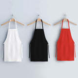 Hospeco® Mariposa Bib Apron 33x30 Black, 12/Pack (HOSAPRN-B-SPUN) Pack of 12