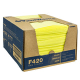 Hospeco® SaniWorks® EPS Towels, 10"x17", 1/4 Fold, 150/Case, Yellow (HOSN-F420QCY5) Case of 150