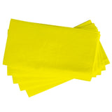 Non-Branded DS-M Mineral Oil Treated Duster, Yellow, 24"x24", Medium Duty, 1/8 Fold, 50/Pack, 4 Packs/Case (HOSN-GDSMQPY3) Case of 200