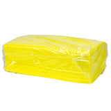 Non-Branded DS-M Mineral Oil Treated Duster, Yellow, 24"x24", Medium Duty, 1/8 Fold, 50/Pack, 4 Packs/Case (HOSN-GDSMQPY3) Case of 200