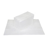 Hospeco® SaniWorks® TopLine® Guest Towels, DRC, 1/6 Fold, 4"x8", White, 50/Pack, 10 Packs/Case (HOSN-LRGD6FPW) Case of 500