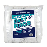 Hospeco® W68 Shop Towel Terry Wipers White, 10lb Bag (HOSN-W68-10BG) 10lb Bag