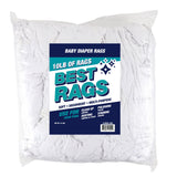 Hospeco® WBDK New Knitted Baby Diaper Cleaning Rags, 10lb Bag (HOSN-WBDK-10BG) 10lb Bag