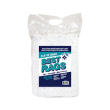 Hospeco® WPackSM Knit Wipers White New, 5lb Bag, Case of 8 Bags (HOSN-WPKSM-5BG-CS) Case of 8 Bags