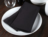 Hospeco® Mariposa Poly Spun NaPackin 20x20 Black, 25/Pack (HOSPNP-NAP-B-25) Pack of 25