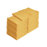 Hospeco® Mariposa Poly Spun NaPackin 20x20 Gold, 25/Pack (HOSPNP-NAP-GOLD-25) Pack of 25