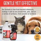 Tough Stuff® Cat Urine Odor & Stain Eliminator, Original, 32 oz Bottle (HOSP32CUR) Each