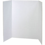 Pacon Spotlight Corrugated Presentation Display Boards, 48 x 36, White, 4/Carton (PAC37634) Carton of 4