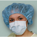 Pharma-Choice® Pharma-Cap™ Polyproylene Bouffant Cap, Blue 24 in., Case of 1000 (HOSPBC797-24-B) Case of 1000