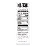 Dill Pickle Pretzel Sticks, 3 oz Bag, 15/Carton (POY00561) Case of 15