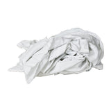 Hospeco® RW80 Flannel Reclaimed Rags White, 10lb Box (HOSR-W80-10) 10lb Box