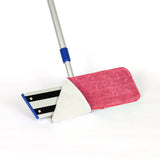 Hospeco® Microfiber Flat Wet Mop, 18", Red, Pack of 12 (HOSM830018R) Pack of 12