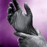 Art Noir® Nitrile Powder Free 6 mil Exam Gloves, Black, 2XL, Case of 900 (HOSSHD939) Case of 900