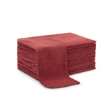 Arkwright Home® Messy Mechanic Shop Towels 12x14 Red, 50/Bag, Case of 6 Bags (SHOP-50-RD) Case of 300