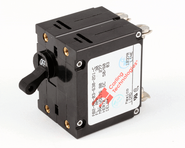 Star 2E-Y5166 Circuit Breaker - 30 Amp, 2-Pole ON/OFF Switch - Fits 301HLSMA, 510, 515, 530 Models