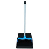Impact® Lobby Dustpan w/ Straight PVC Handle, 26 Inch, Black/Blue, 6/Case (IMPT0013-01) Case of 6