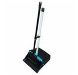 Impact® Lobby Broom & Dustpan w/ Straight PVC Handle, 26 Inch, Black/Blue, 1/Case (IMPT0014-00) Each