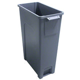 Impact® Thin Bin® 23 Gallon Trash Container, 4/Case, Gray (IMPT0039-00) Case of 4