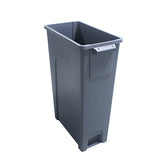 Impact® Thin Bin® 23 Gallon Trash Container, 4/Case, Gray (IMPT0039-00) Case of 4
