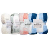 Arkwright Home® Picnic Check Throw Blanket 50x60 Assorted, 24/Case (THROW-CHECK-50X60-CS) Case of 24
