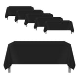 Hospeco® Mariposa Tablecloth 42x42 Black, 24/Case (HOSTL-42X42-BLACK-CS) Case of 24