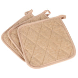 Hospeco® Cooks Linen Pot Holder 7x7 Tan, 144/Case (HOSPOT-TAN-CS) Case of 144
