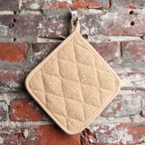 Hospeco® Cooks Linen Pot Holder 7x7 Tan, 144/Case (HOSPOT-TAN-CS) Case of 144